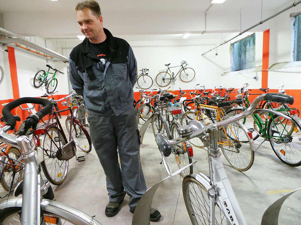 Pierre Pahr, Zweiradmechanikermeister bei Kettte und Kurbel